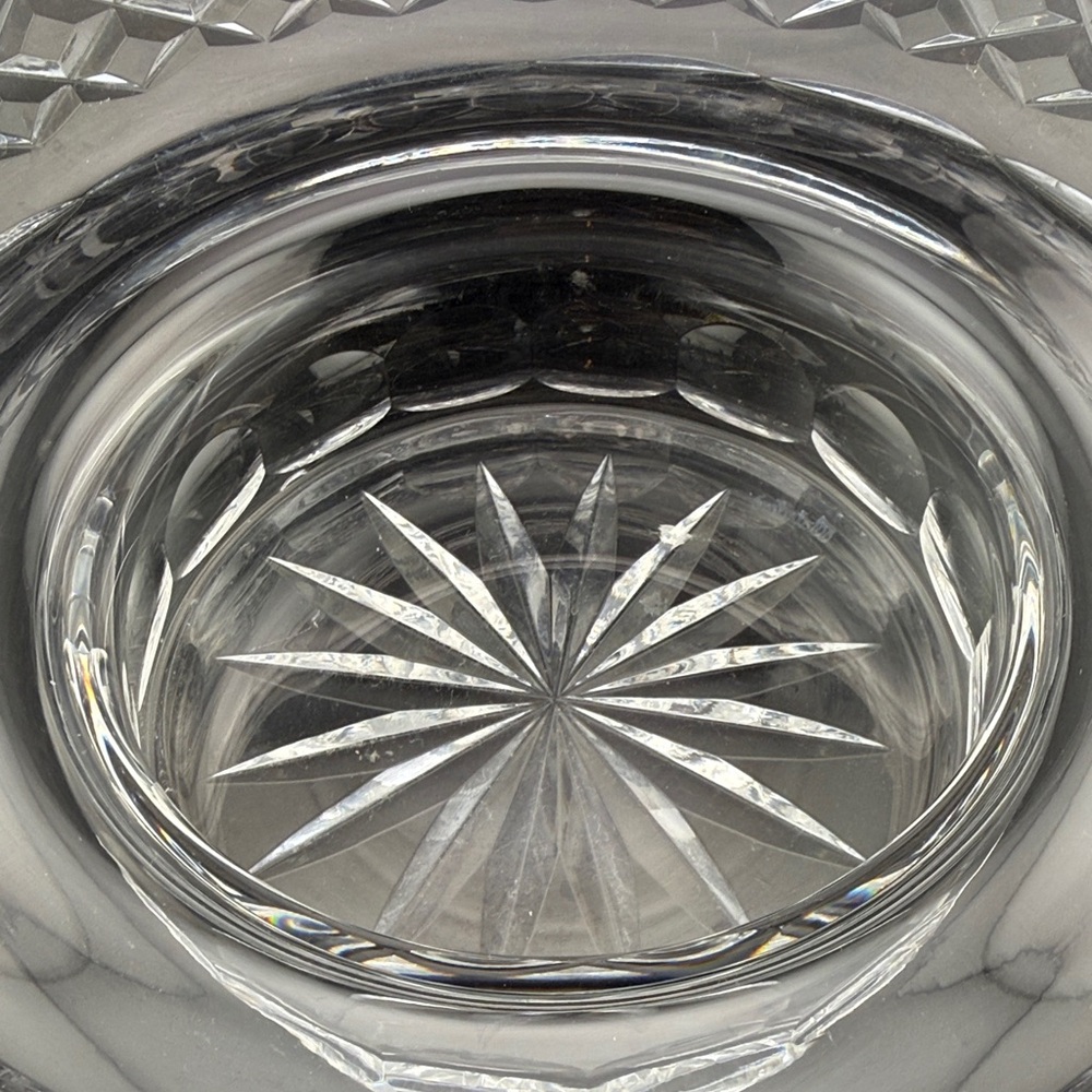 Waterford “Alana” Pattern Crystal Cut Glass Bowl - Picture 3 of 5